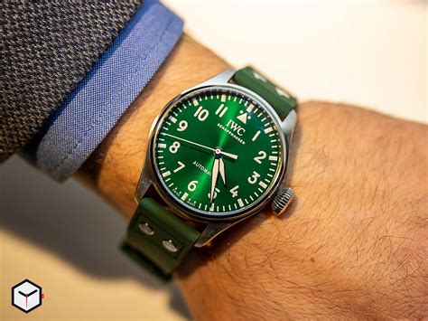 racing green big pilot watch